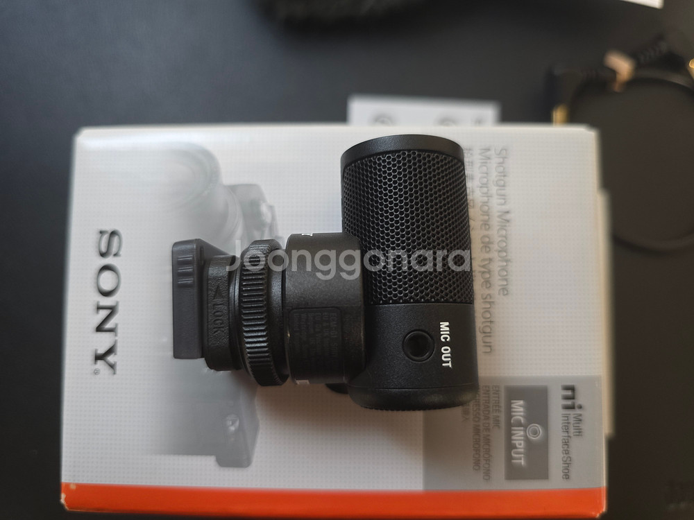 소니 카메라 ECM-G1 마이크--3