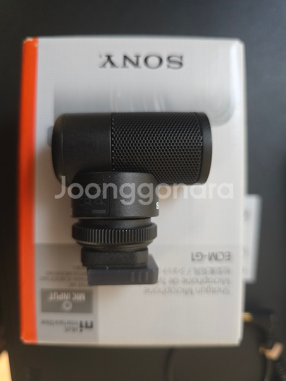 소니 카메라 ECM-G1 마이크--2
