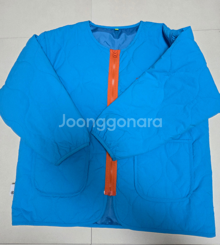 히로 뉴드로잉 리버시블 패딩 블랙140,150 히로 블랭크퀼팅자켓겨깔 블루140--1