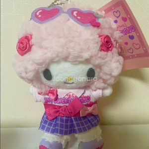 산리오 학원 키라메키 피아노 인형 키링