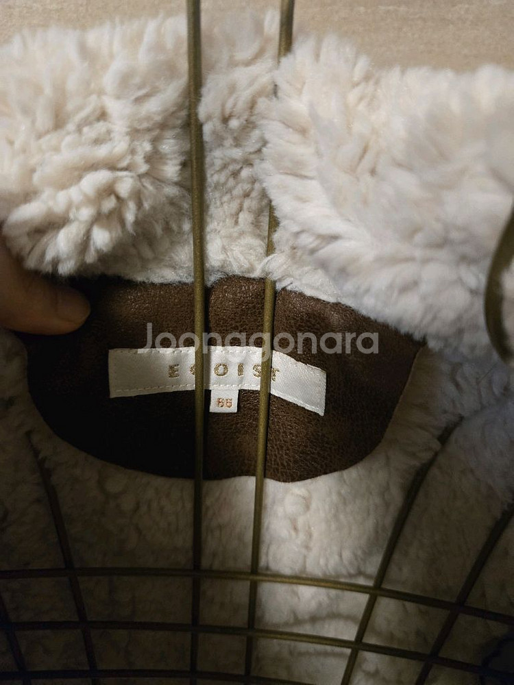 [66] 에고이스트 여성 무스탕 자켓--4