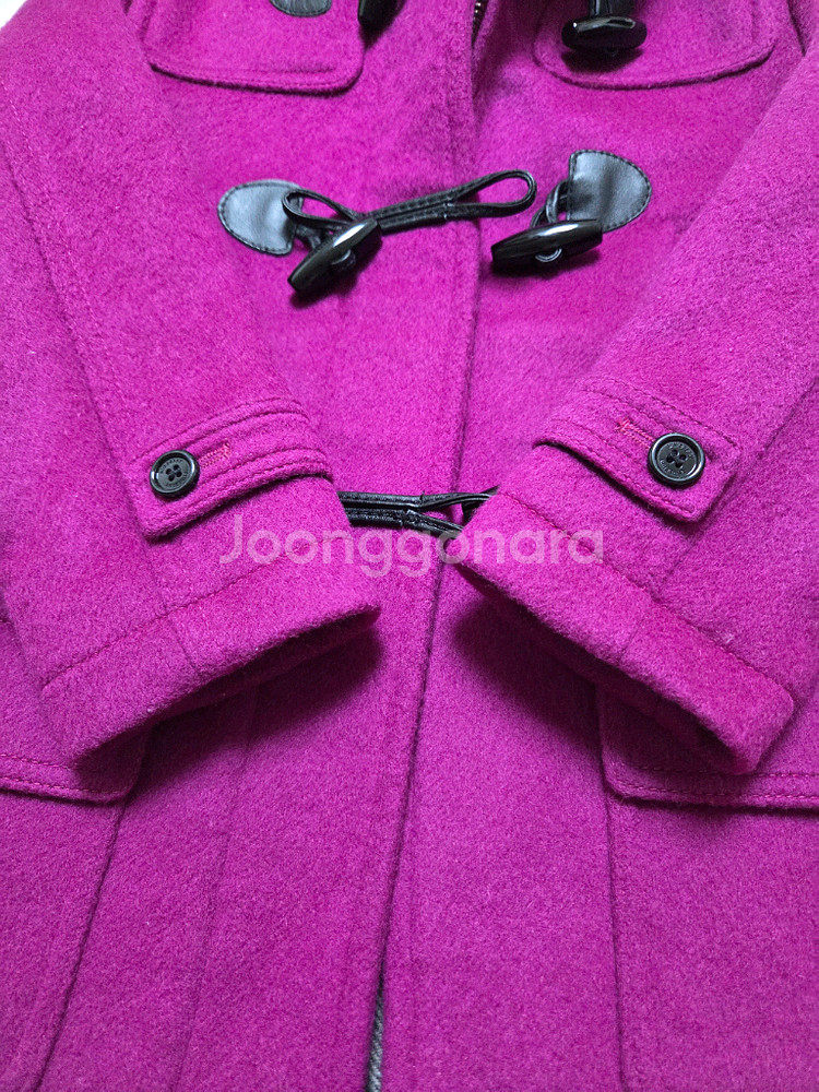 6Y 버버리키즈 더플 코트--3