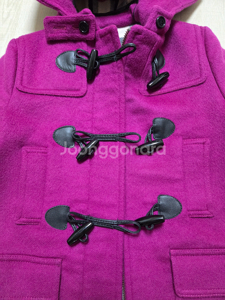 6Y 버버리키즈 더플 코트--1