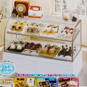 메가하우스 베이커리 진열장 디스플레이 쇼케이스 화이트 리멘트 식완