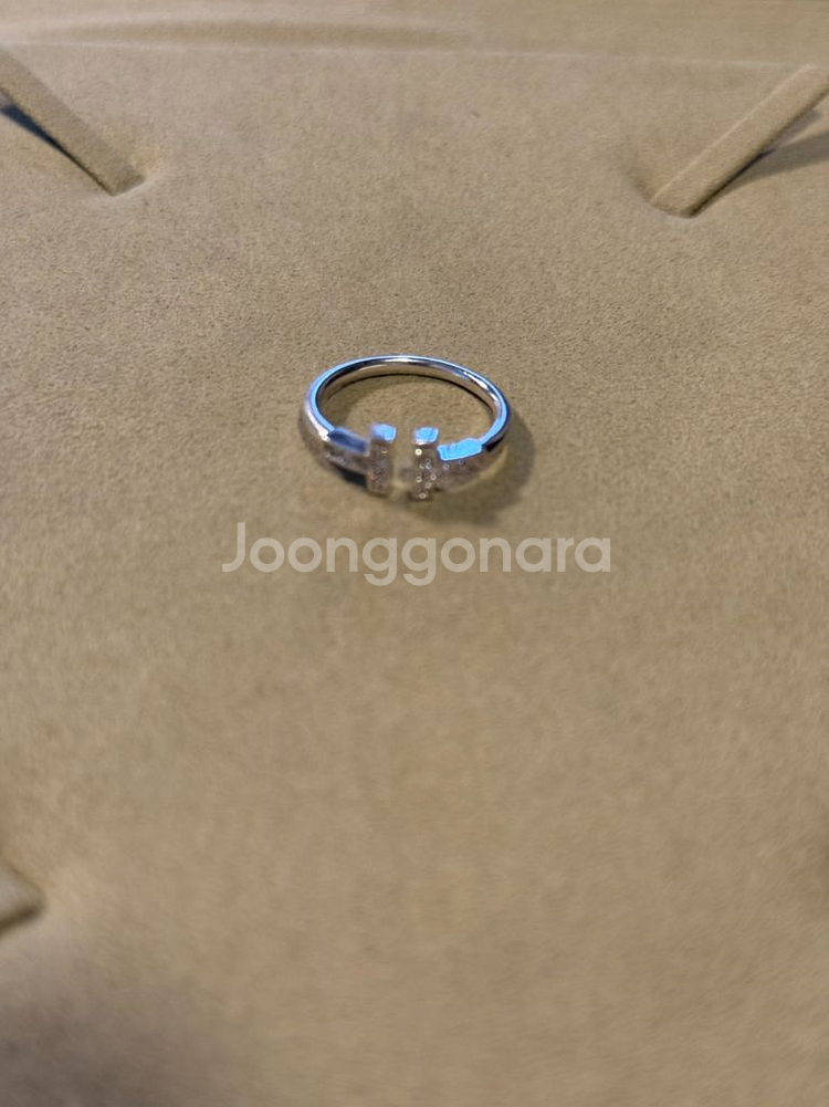 18k 천연다이아 반지--0