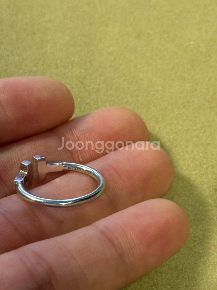 18k 천연다이아 반지--2