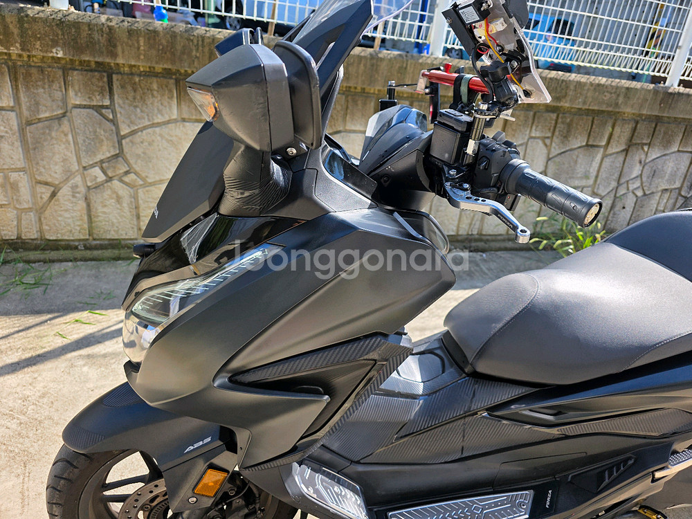 22년 혼다 포르자 350 블랙 배달셋팅 판매--7