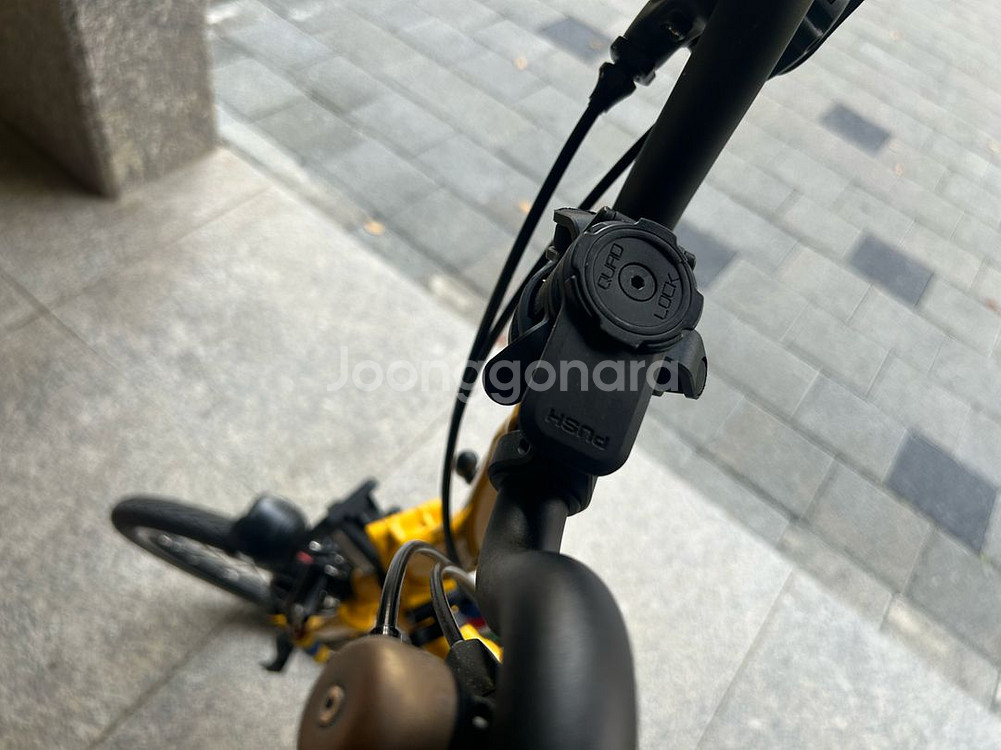 브롬톤 m6r 허브다이나모 범블비 팝니다--5