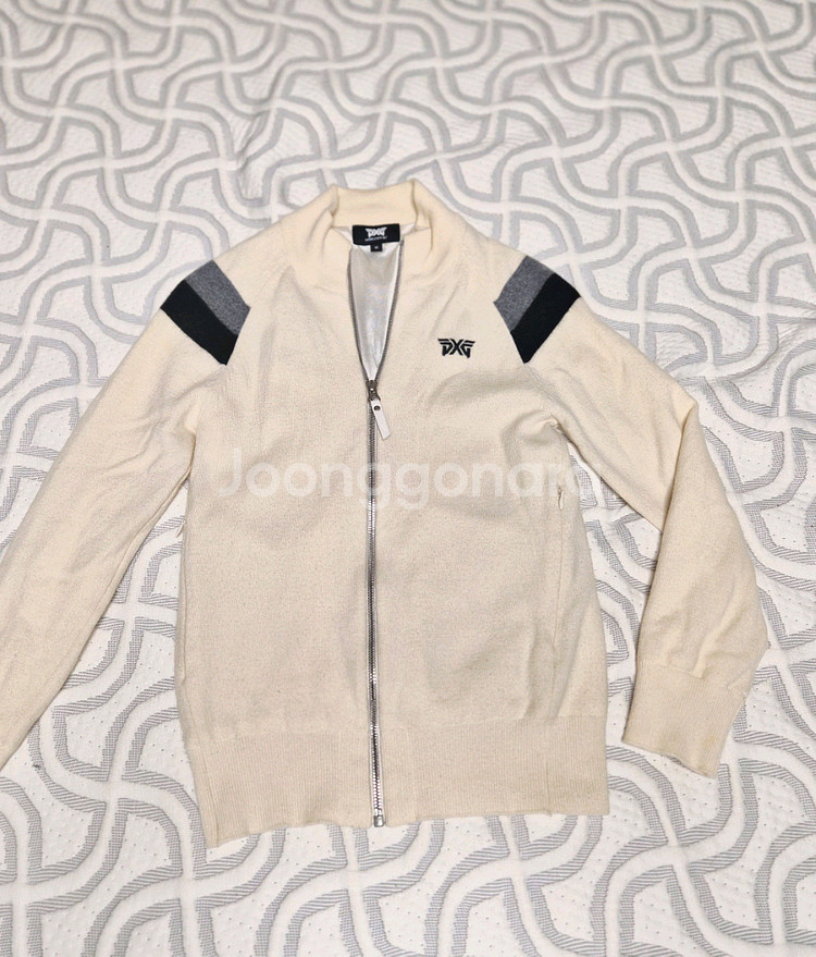 pxg 여성골프웨어 니트집업 가디건--0