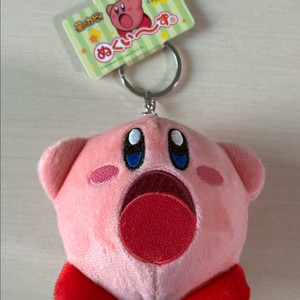 정품 커비 인형 키링