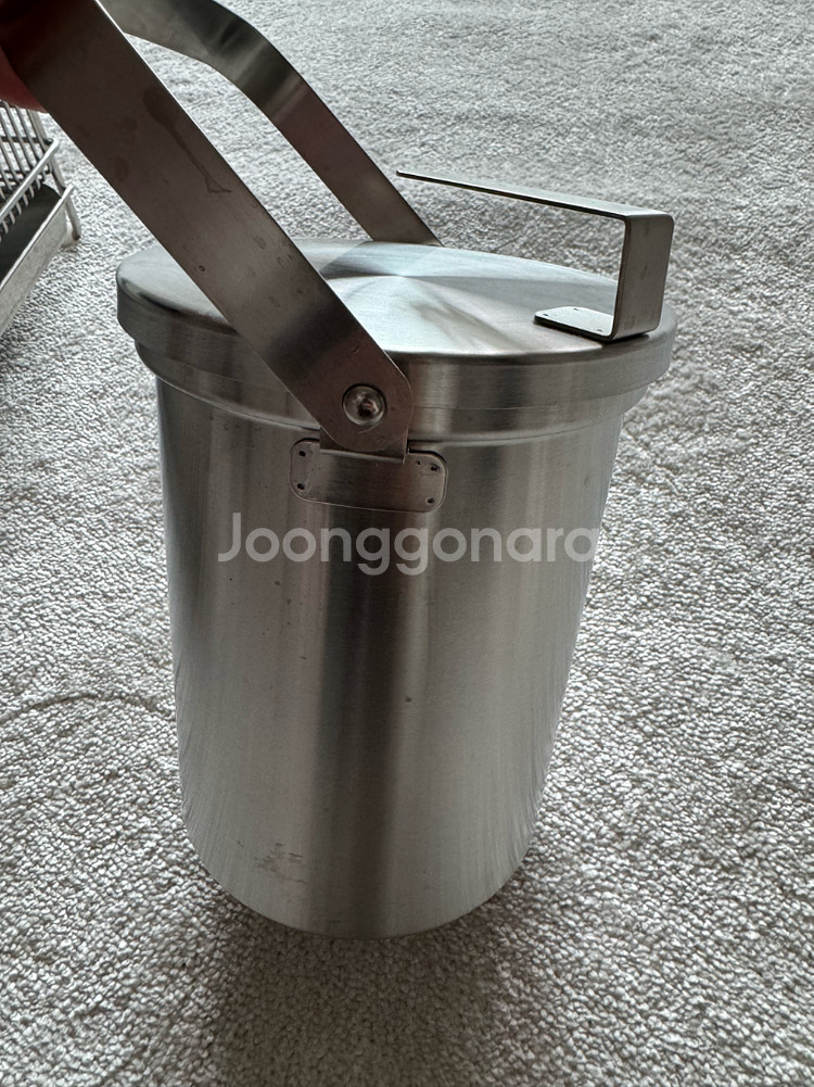 자주 스텐 음식물쓰레기통 스테인리스--3