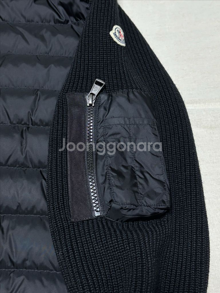 몽클레어 후드 니트 패딩 [L]--2