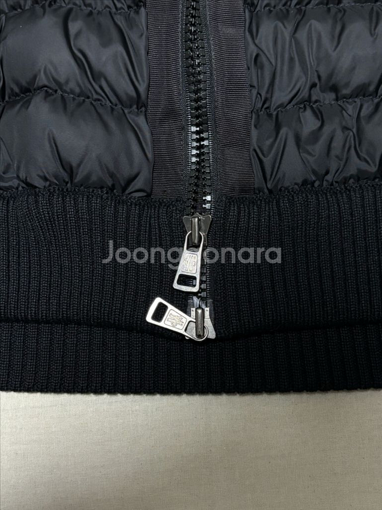 몽클레어 후드 니트 패딩 [L]--3