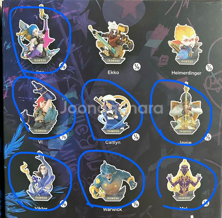 [팝마트] 아케인 피규어 판매합니다.--4