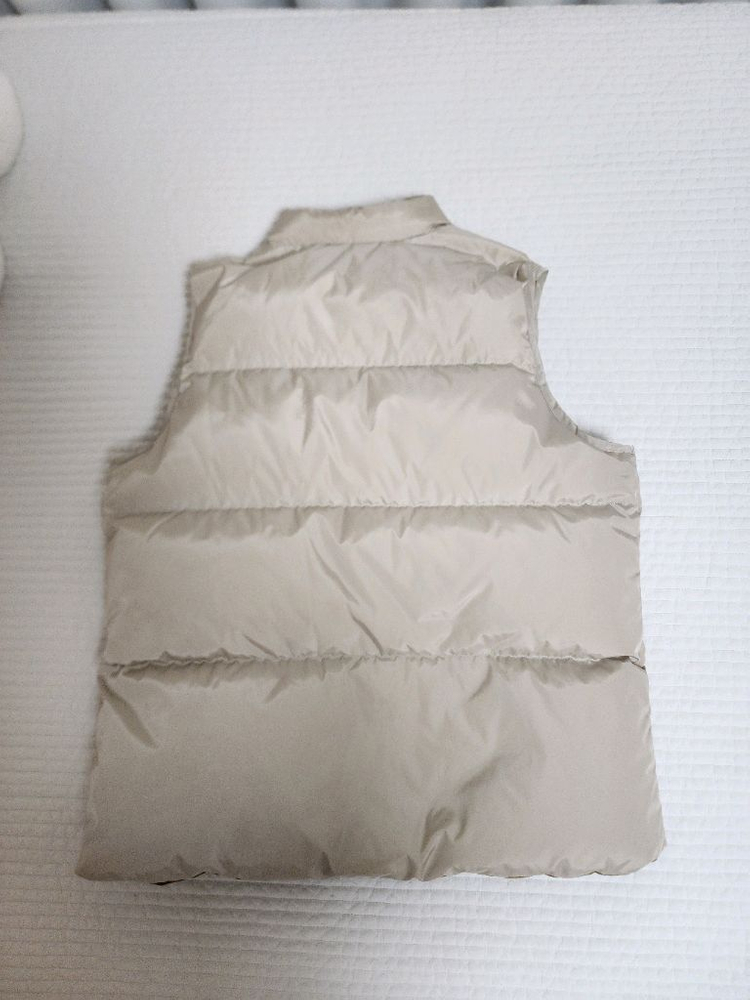 캉골키즈 오리털 패딩 조끼 145--3