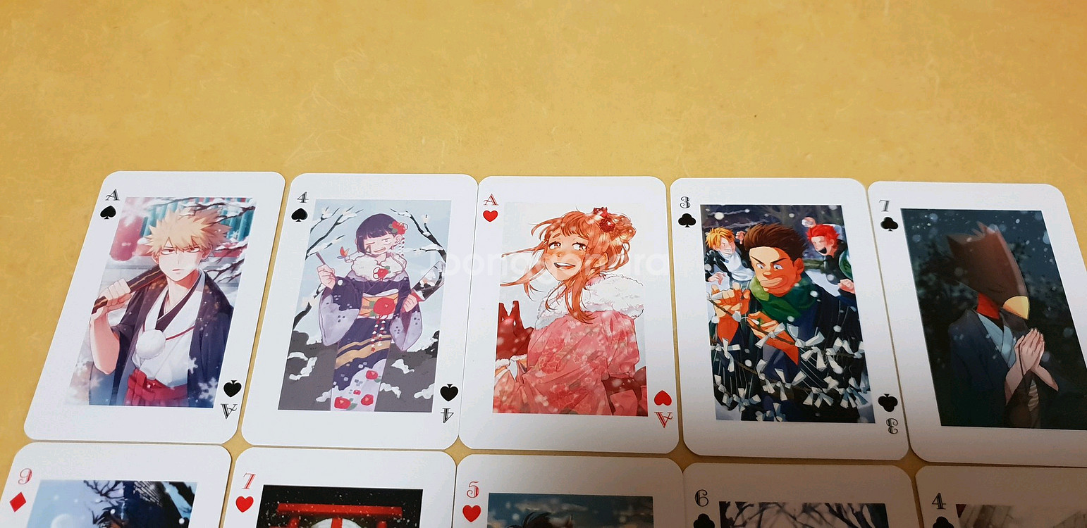 히로아카 나히아 비공식 트레카 15장 통합 온리전 바쿠고 우라라카 지로 엔데버 이이다 신도 세로--1