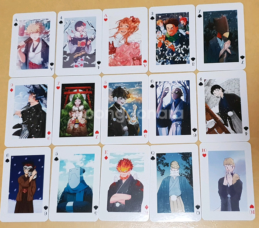 히로아카 나히아 비공식 트레카 15장 통합 온리전 바쿠고 우라라카 지로 엔데버 이이다 신도 세로--0