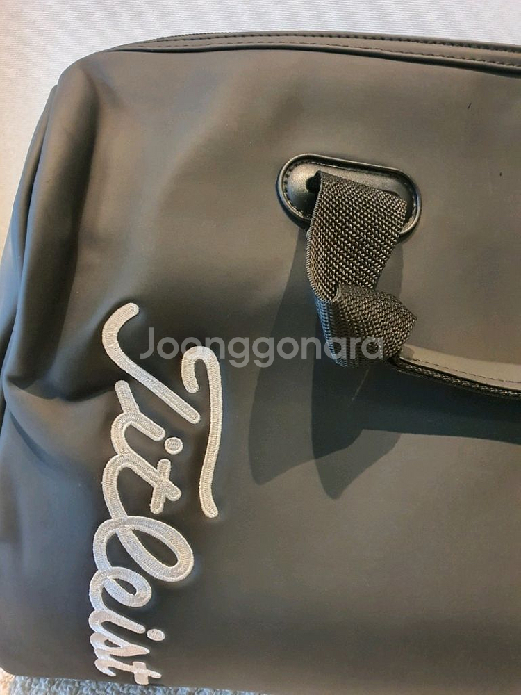 국내당일발송 타이틀리스트 골프백 보스턴백 블랙 말본--3