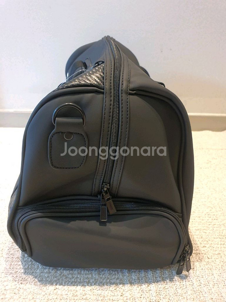 국내당일발송 타이틀리스트 골프백 보스턴백 블랙 말본--5