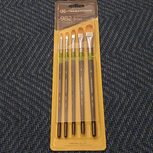 화홍 다용도 디자인붓 982F SET5 -메이크업 도구