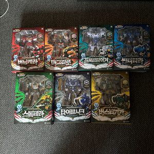 미니특공대 다이노로봇 일괄팝니다