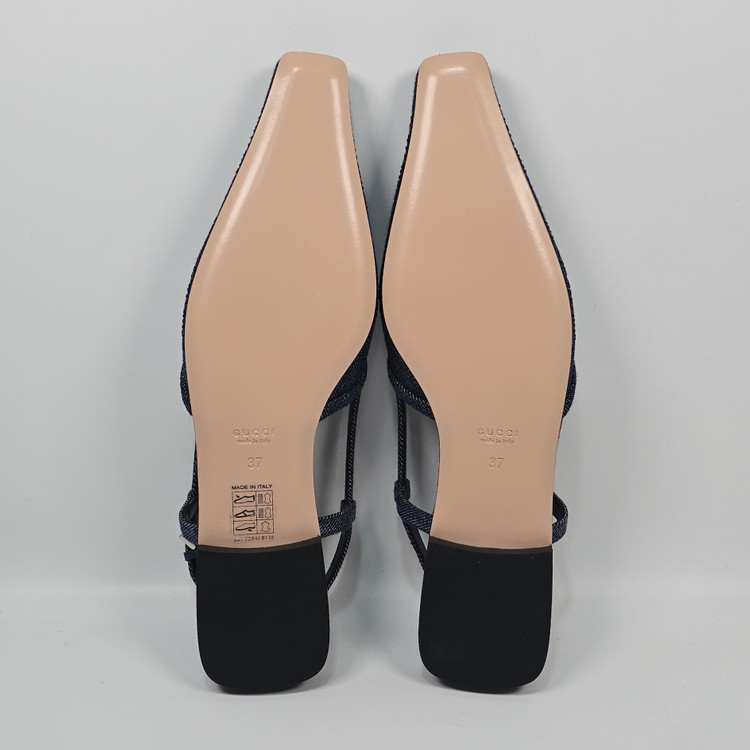 구찌 여성 gg 데님 슬링백 ( 240 ) 이미지