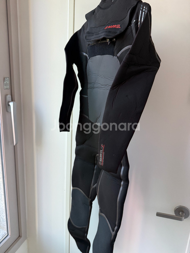 바렐 서핑 스쿠버다이빙 프리다이빙 네오프렌 웻슈트 M사이즈--0