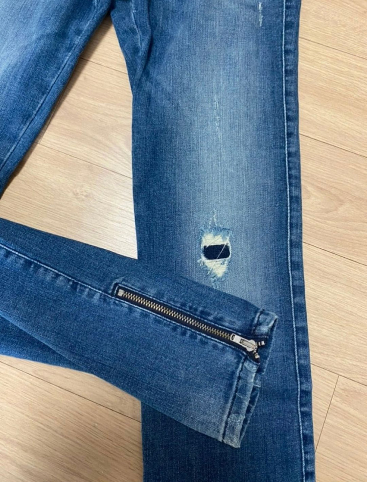 디젤 청바지 새상품 디스트로이드 데님 진 이미지