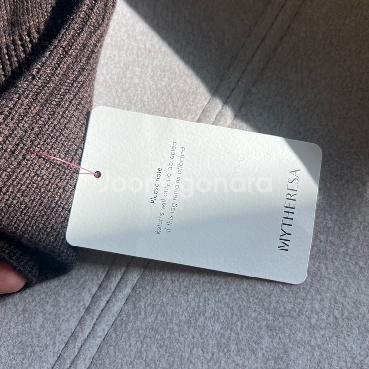 비비안웨스트우드 베아 터틀넥 메리노울 반팔 니트--2