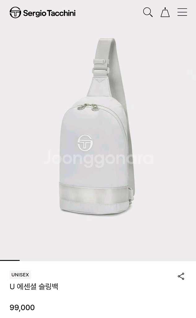 세르조타치니 에센셜 슬링백--0