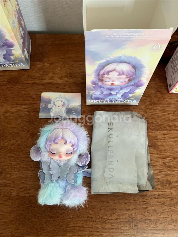 팝마트 정품 스컬판다 빛의정원 번개--0