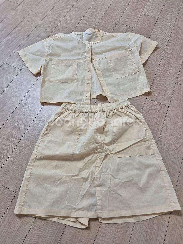 탑텐 여아160투피스(치마바지)--0