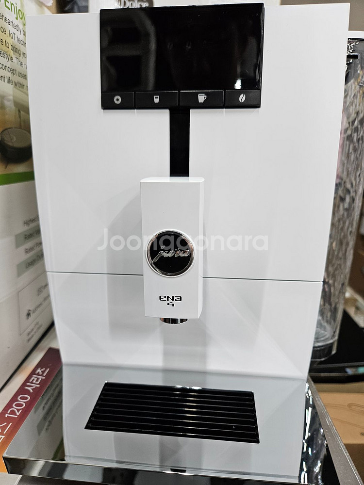 JURA ENA4 화이트 커피머신 (2023년 7월 구매 / 1주 사용)--0