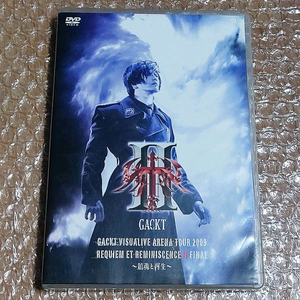 각트(GACKT) 2009년 VISUALIVE 라이브투어 정품 DVD