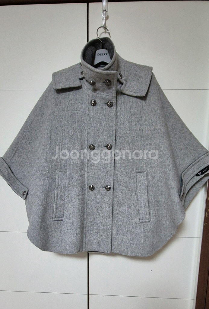 에고이스트 핸드메이드 모직 케이프 코트 에고이스트자켓--0