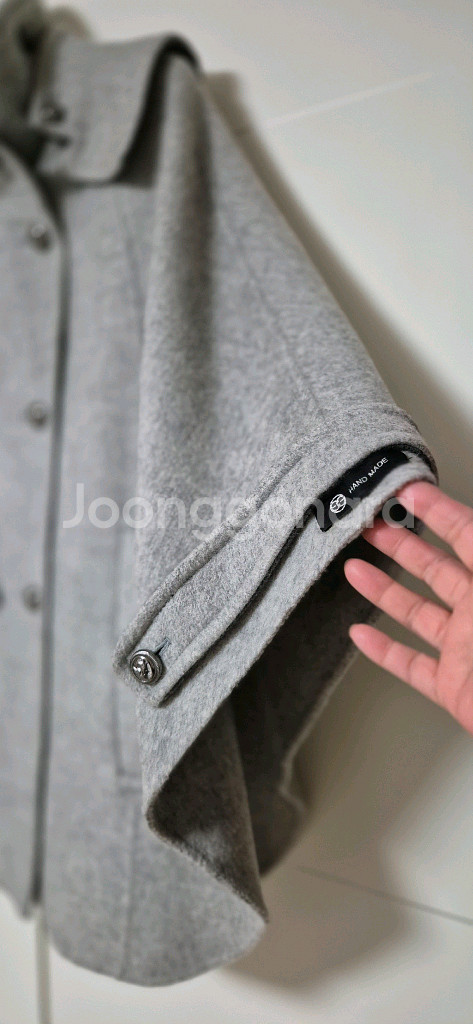 에고이스트 핸드메이드 모직 케이프 코트 에고이스트자켓--3