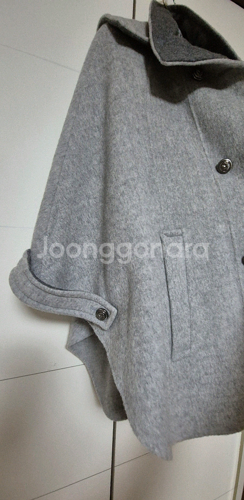 에고이스트 핸드메이드 모직 케이프 코트 에고이스트자켓--6