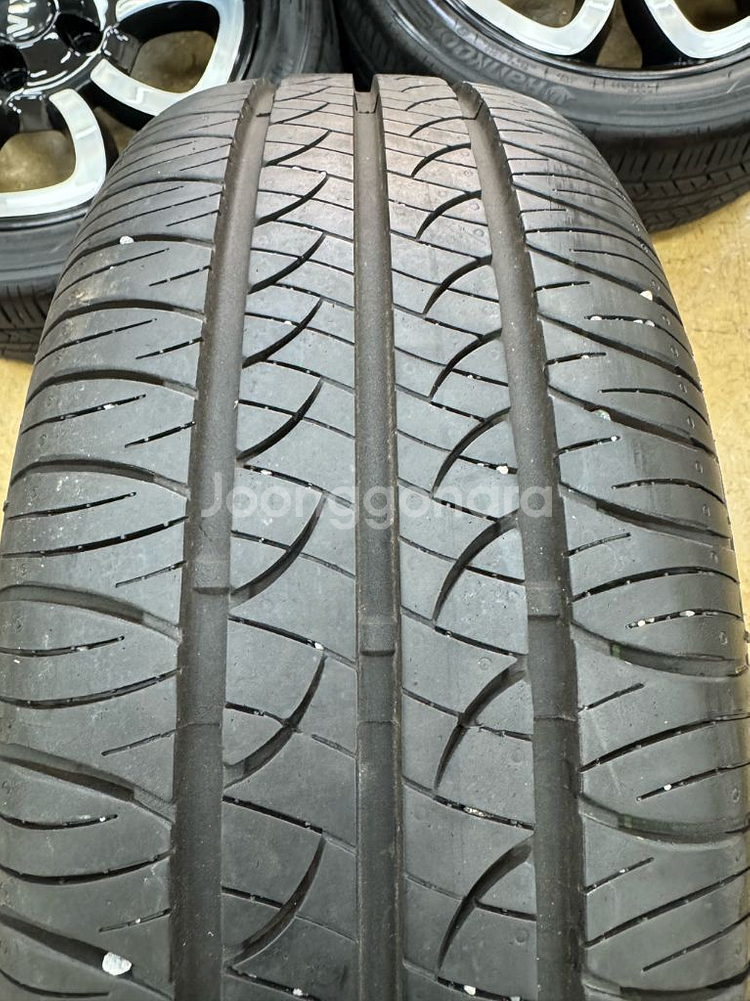 모닝,레이 장착 15인치 순정휠타이어 팝니다--7