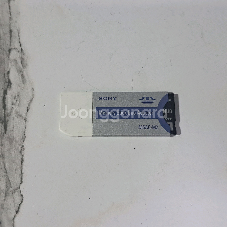 소니 메모리 스틱 PRO DUO 4GB + 어댑터--1