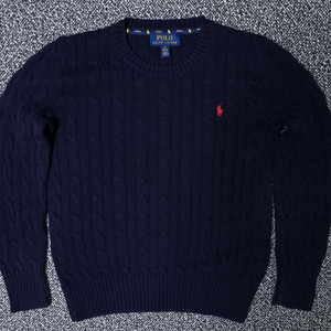 [무료배송][150]폴로 키즈 케이블 니트