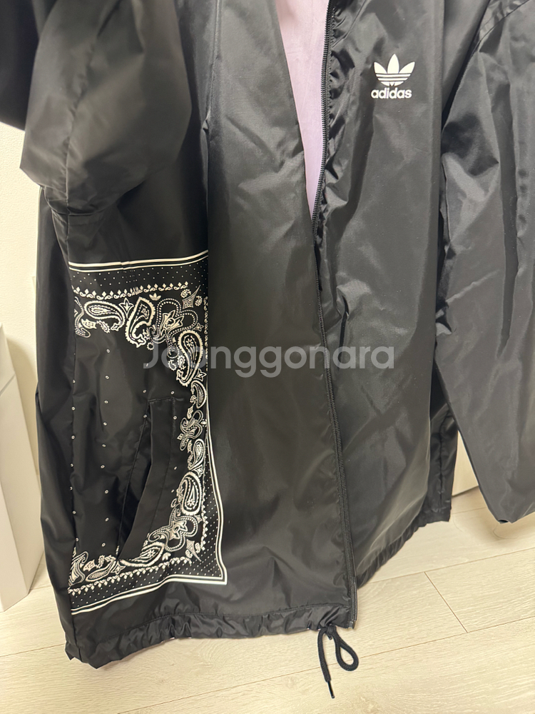 아디다스 리버시블 아노락(바람막이)--1