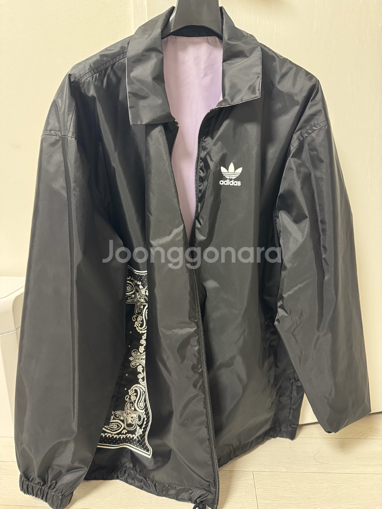 아디다스 리버시블 아노락(바람막이)--0