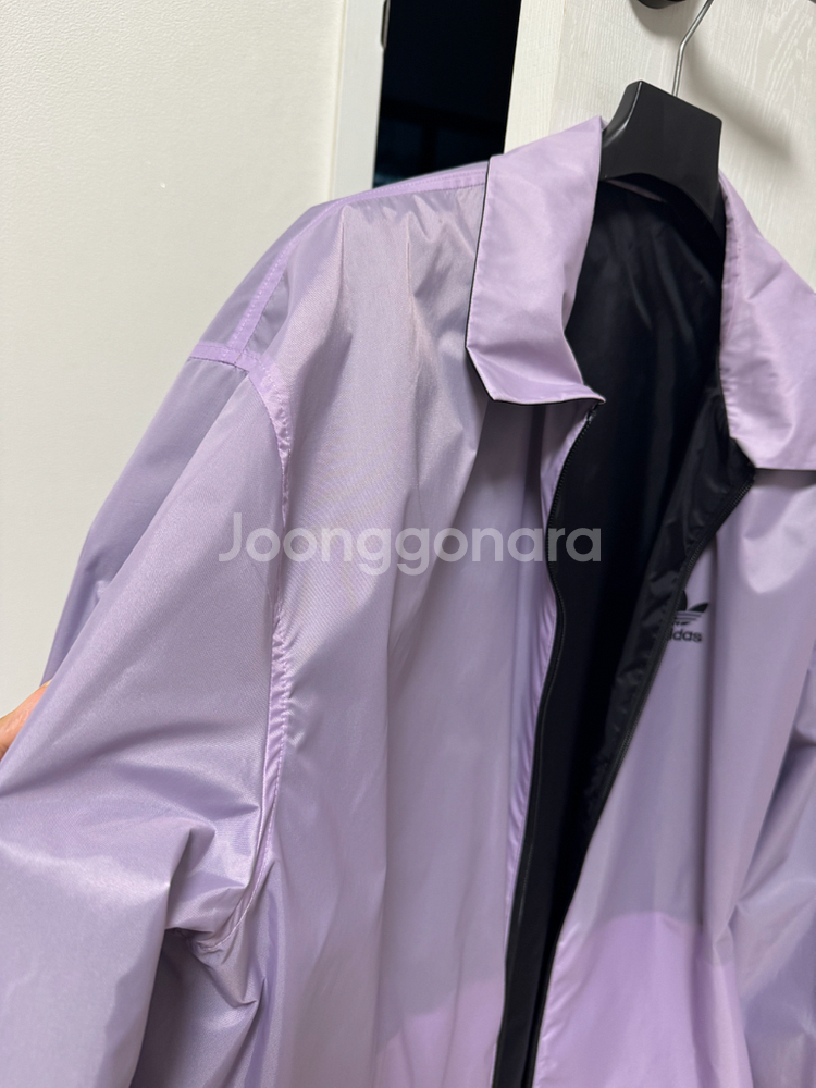 아디다스 리버시블 아노락(바람막이)--4