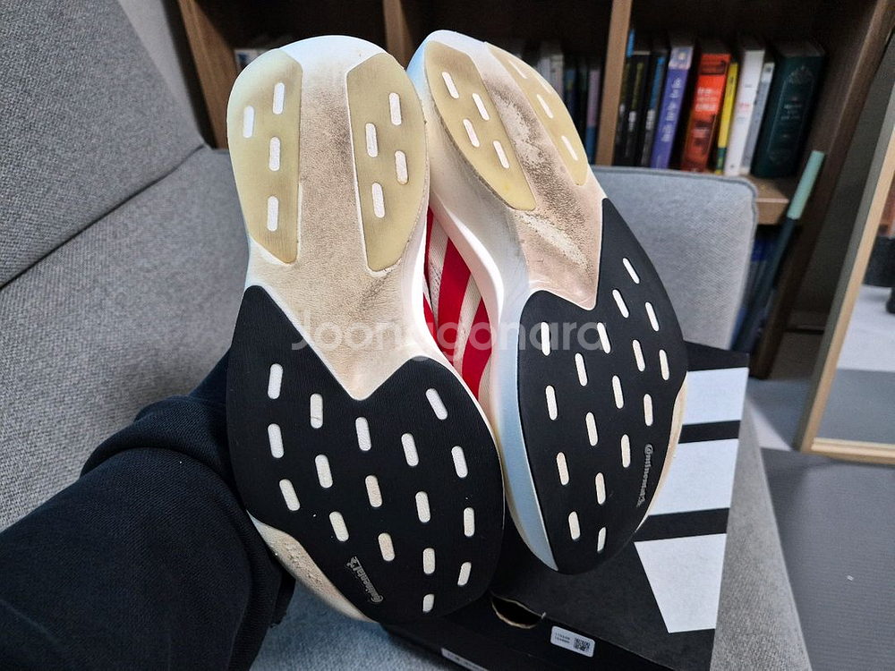 아디다스 아디제로 EVO SL 오프화이트 베러스칼렛(255)--3