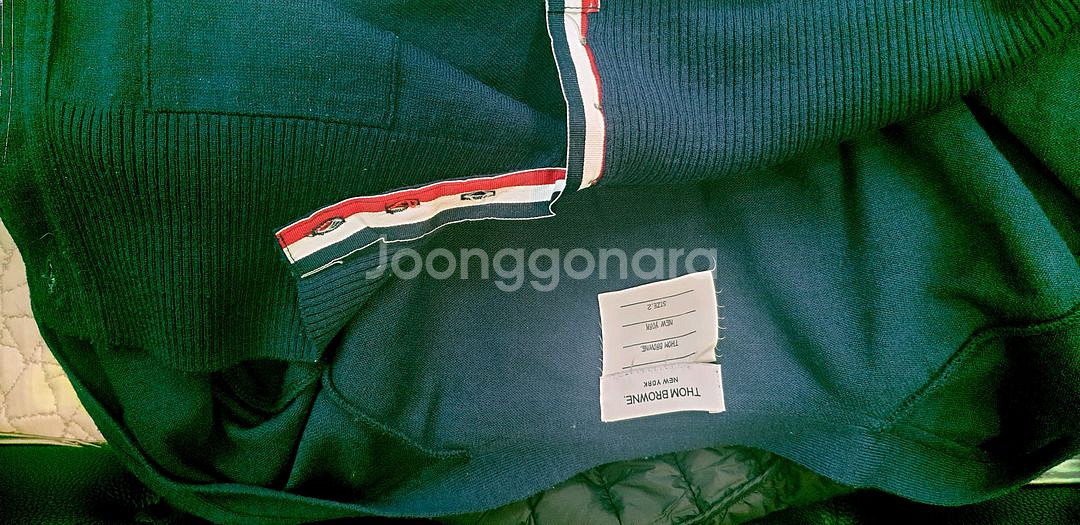 톰브라운 니트 가디건--2