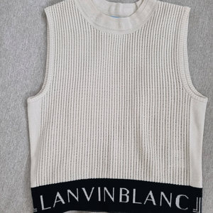 랑방블랑 니트 베스트S