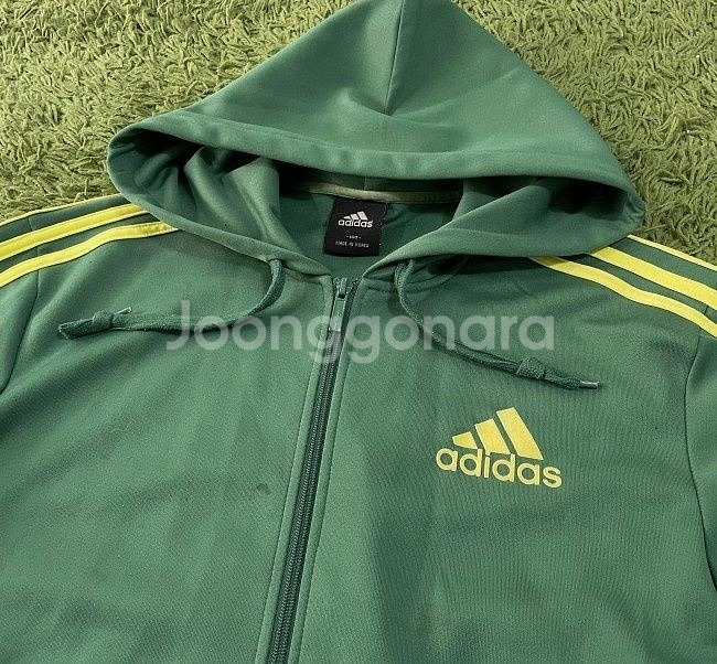 아디다스 그린 초노 후드 트랙탑 져지집업 100/L--1