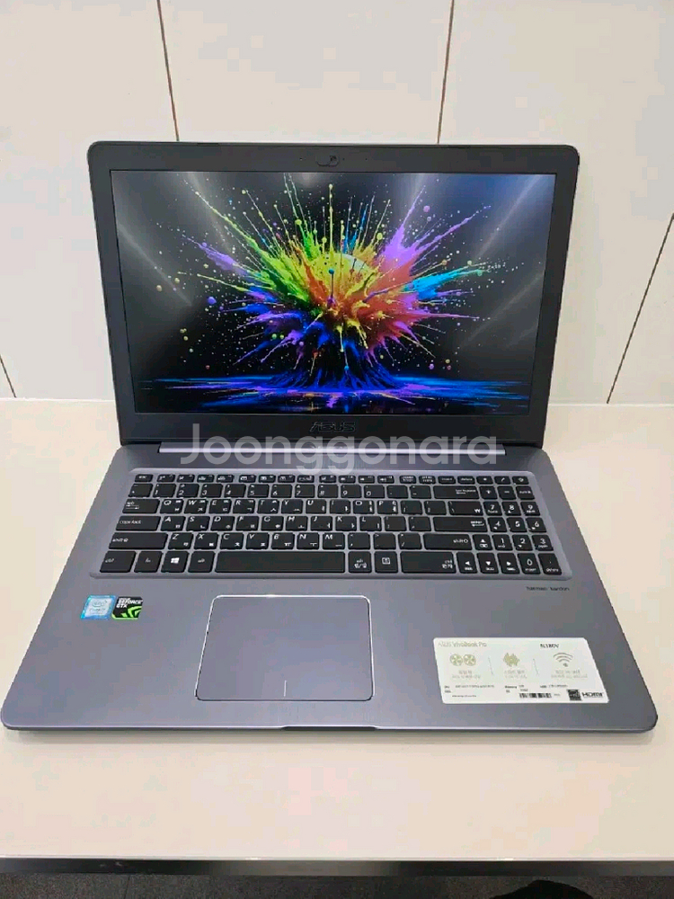 슬림형 고성능 i7 사무/게이밍 노트북(램16GB,1.25TB)--6