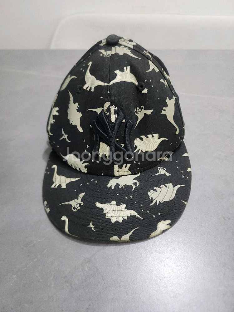 [뉴에라키즈] 아동 공룡 패턴 캡모자--0