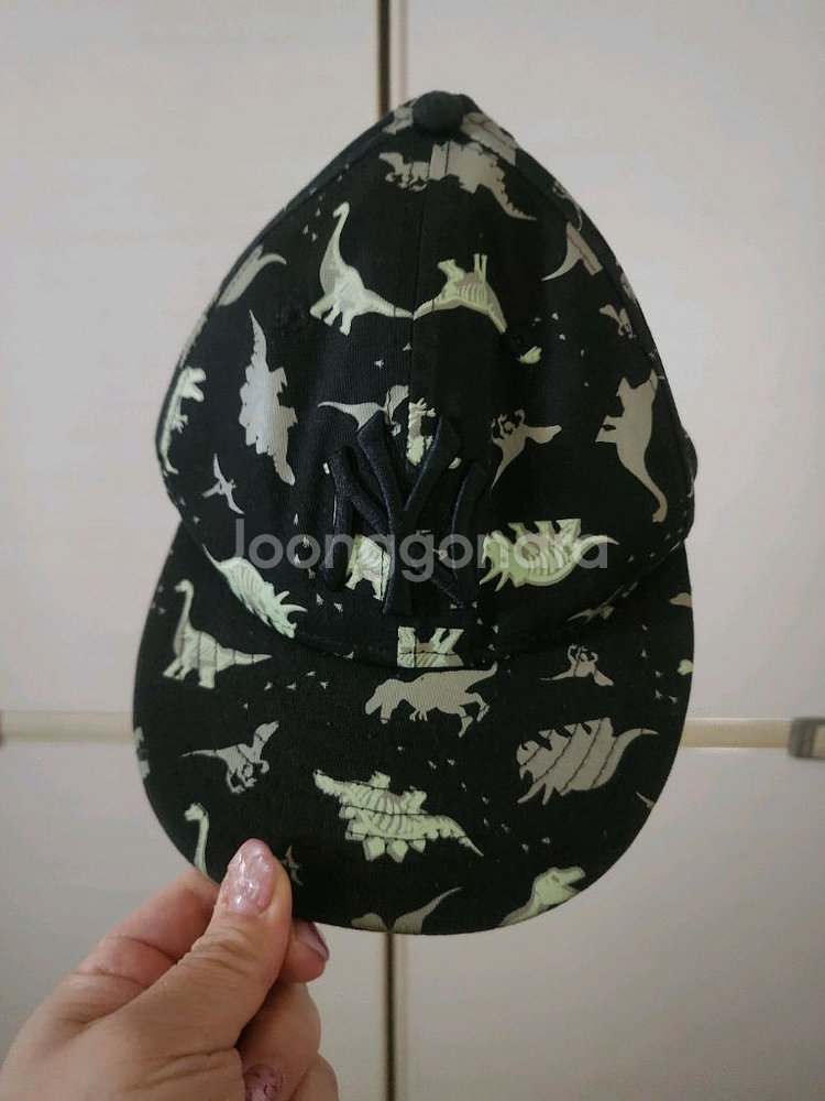 [뉴에라키즈] 아동 공룡 패턴 캡모자--2